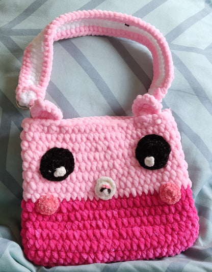 Sac Câlinou : Le petit sac  tout doux des mini aventurières à emporter partout ! 🧸💕