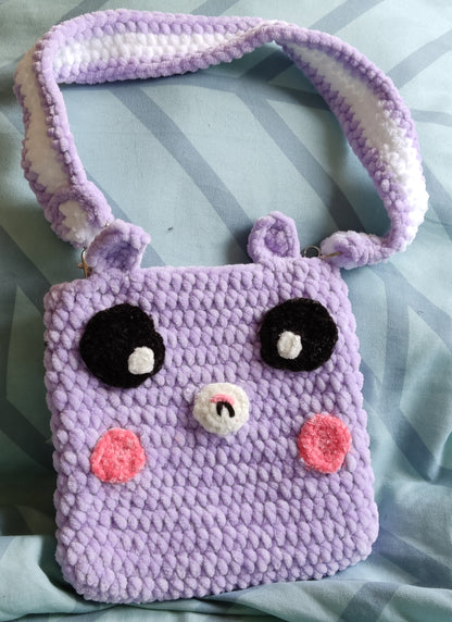 Sac Câlinou : Le petit sac  tout doux des mini aventurières à emporter partout ! 🧸💕