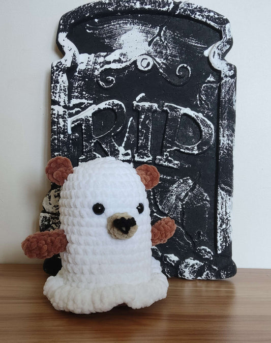 Boo-Mi le Fant'ours : Finis les fantômes qui font peur… il ne hante que les cœurs avec tendresse ! 💕